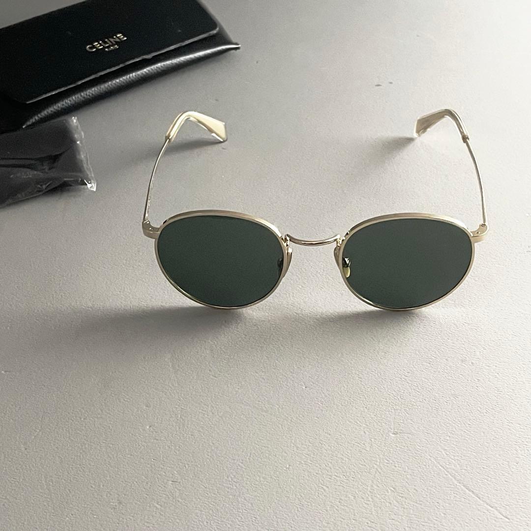 CELINE セリーヌ サングラス CL40100U 極美品 ゴールド