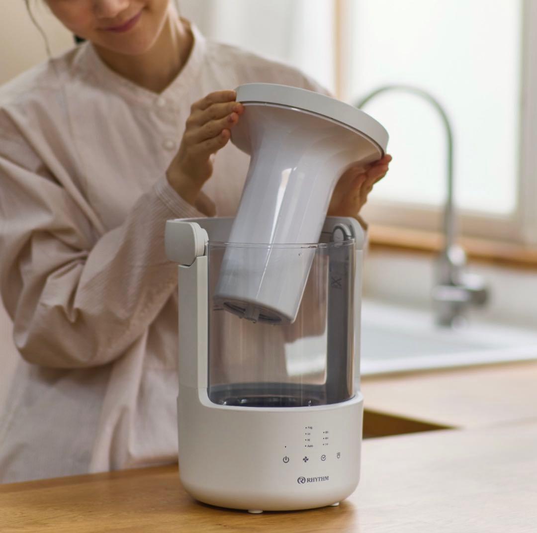 【超音波式加湿器】RHYTHM MIST 250 / ライトグレー