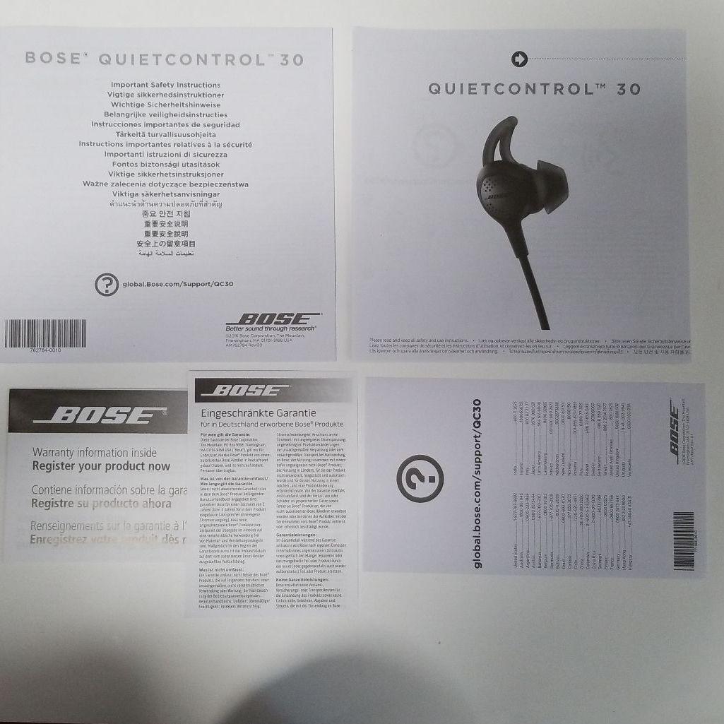 BOSE QuietControl 30 ノイズキャンセリング