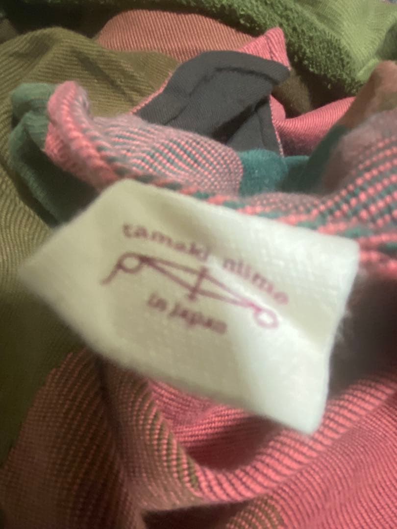 tamaki niime タマキニイメ　とれワンピース　イッテンモノ　完売品