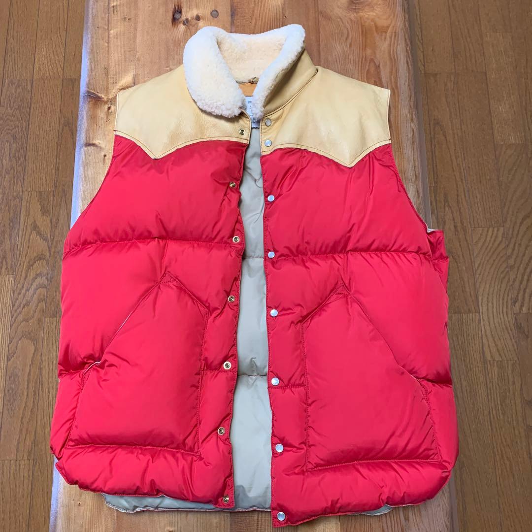 ロッキーマウンテン　フェザーベッド　ダウンベスト　44（美品）