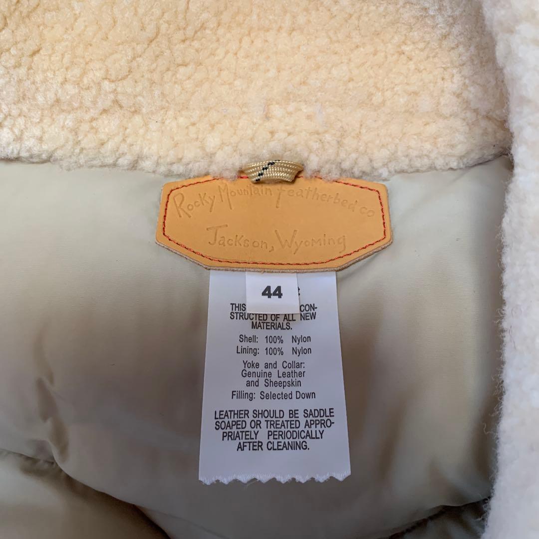 ロッキーマウンテン　フェザーベッド　ダウンベスト　44（美品）