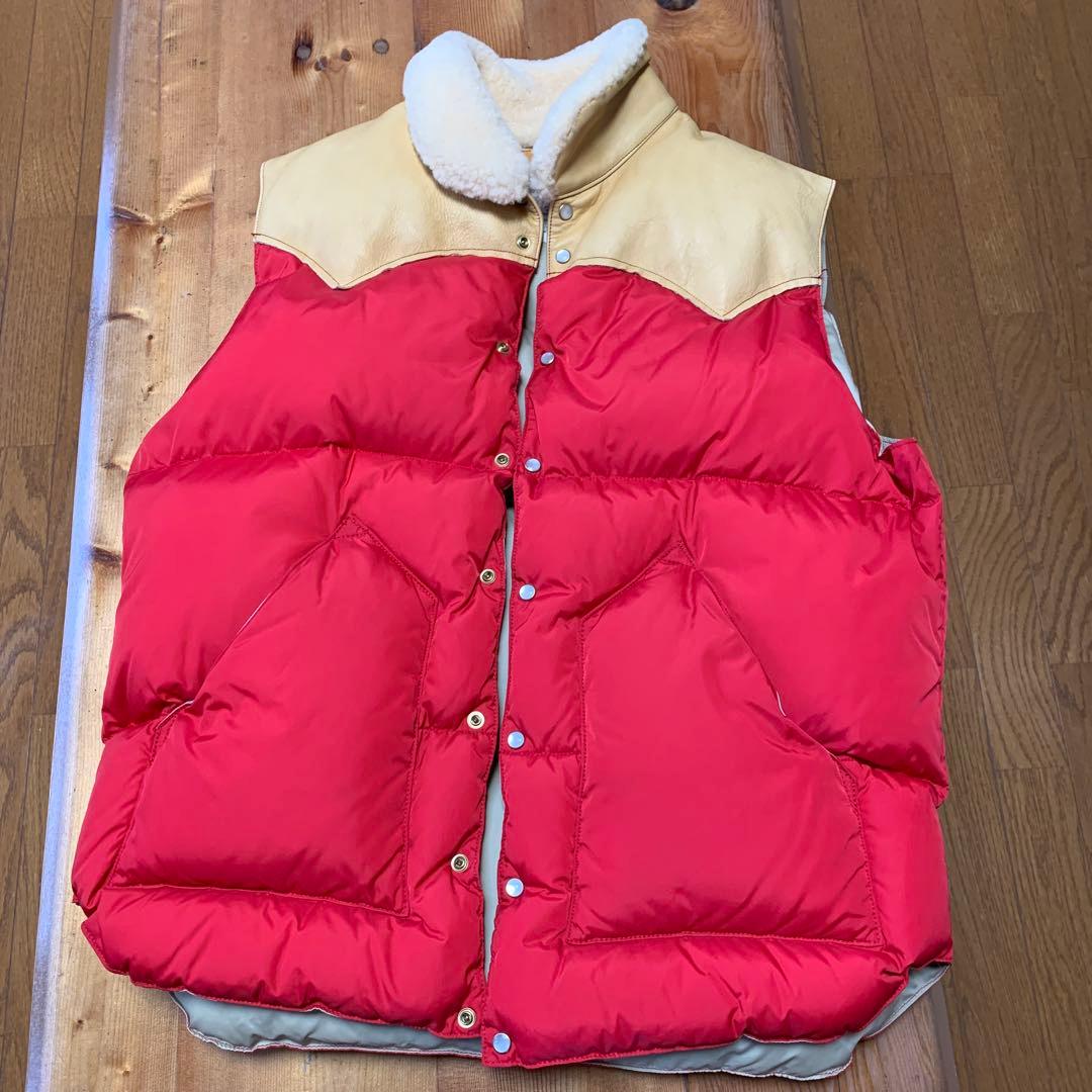 ロッキーマウンテン　フェザーベッド　ダウンベスト　44（美品）