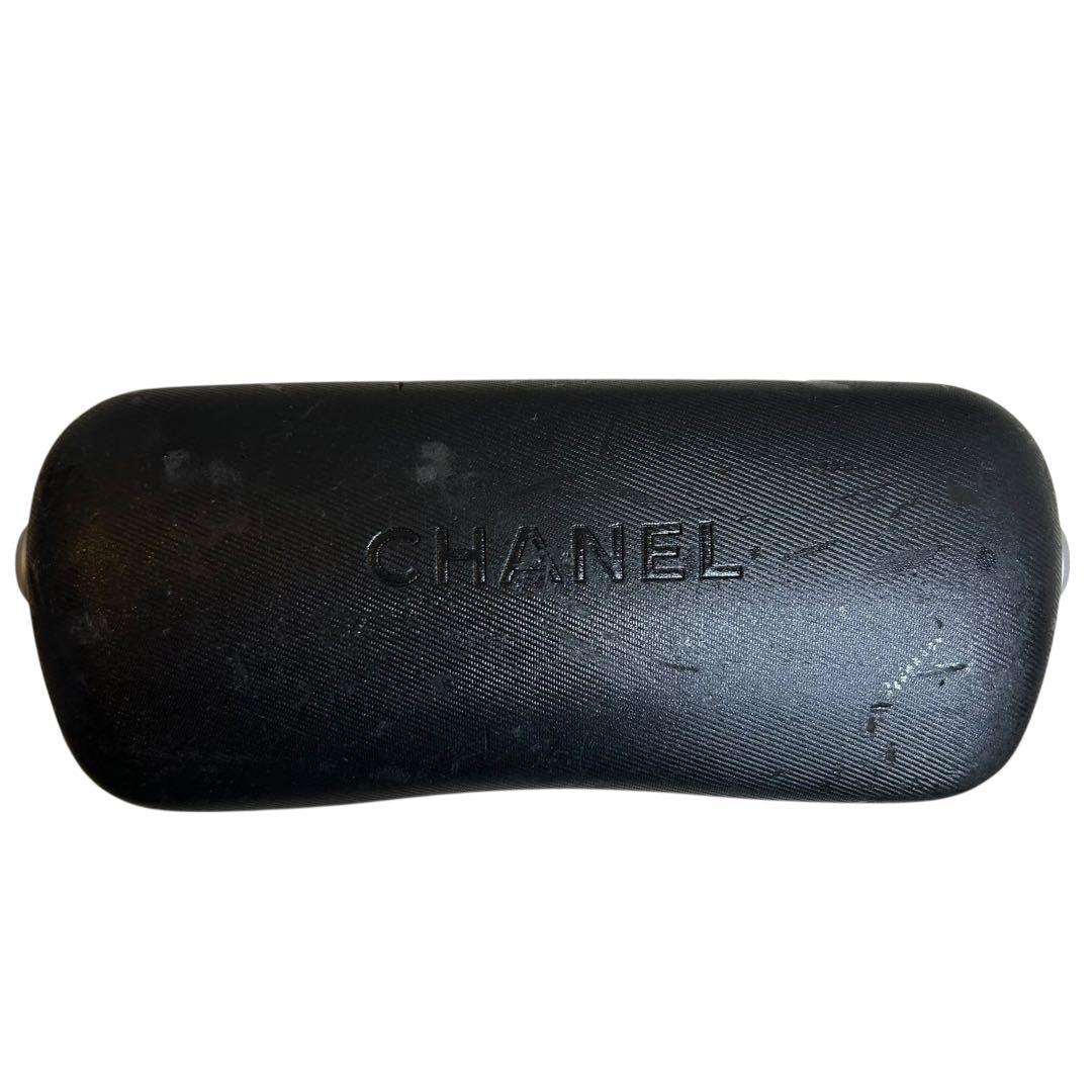 美品 シャネル ココマーク ラインストーン リムレス サングラス 4092-b