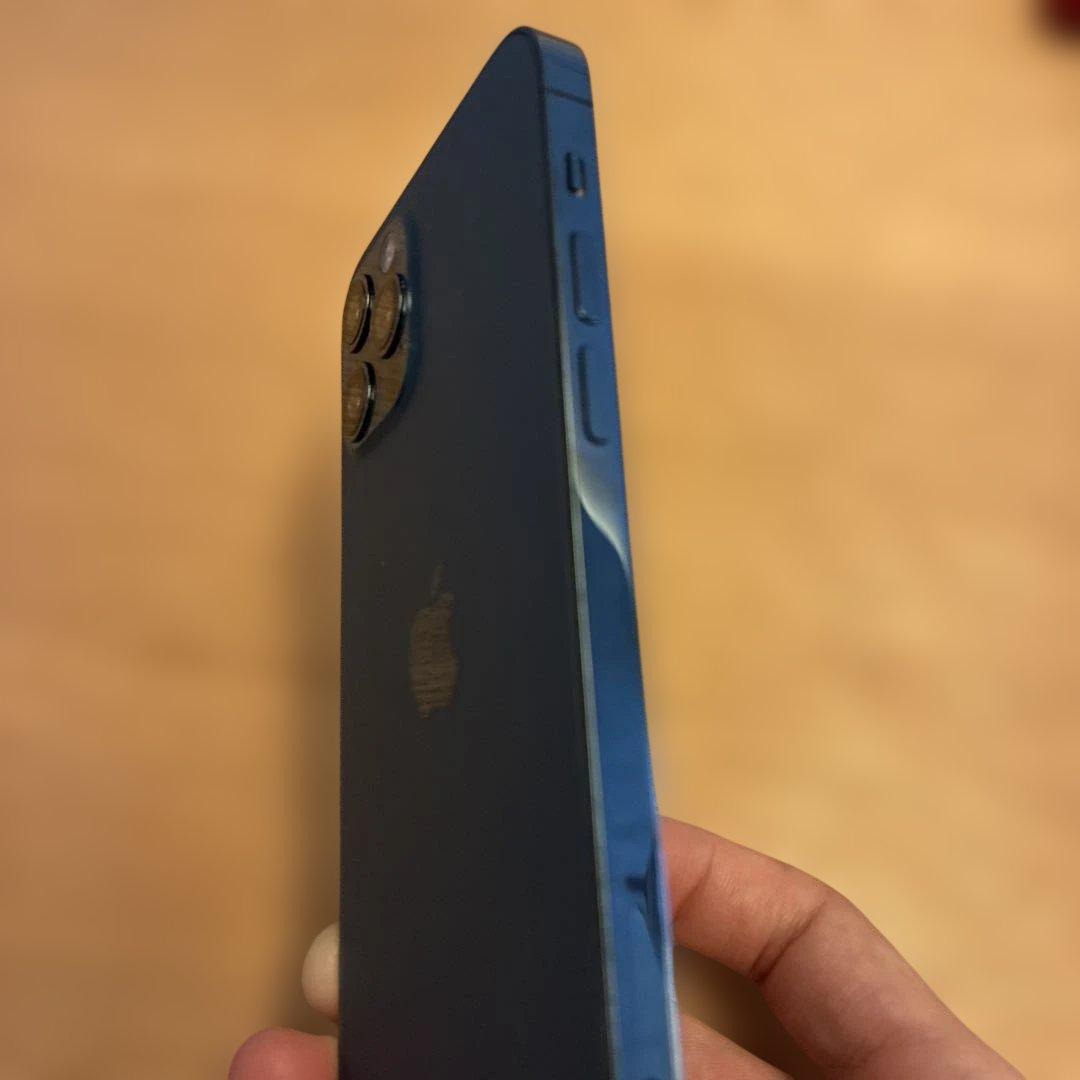 最終値下げ　iPhone12pro パシフィックブルー 箱(充電)付き　128