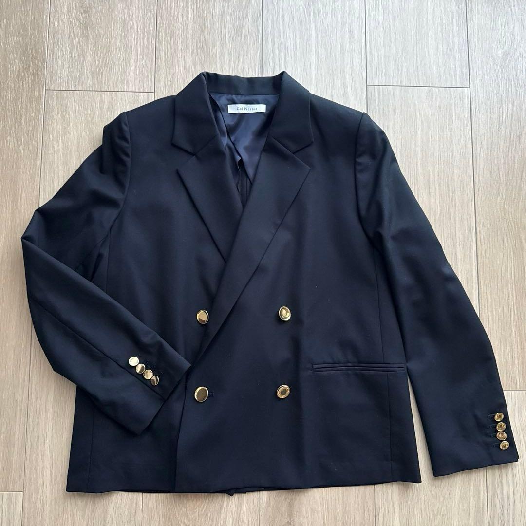 ★未使用★Col Pierrotコルピエロ　ショート丈ダブルジャケット