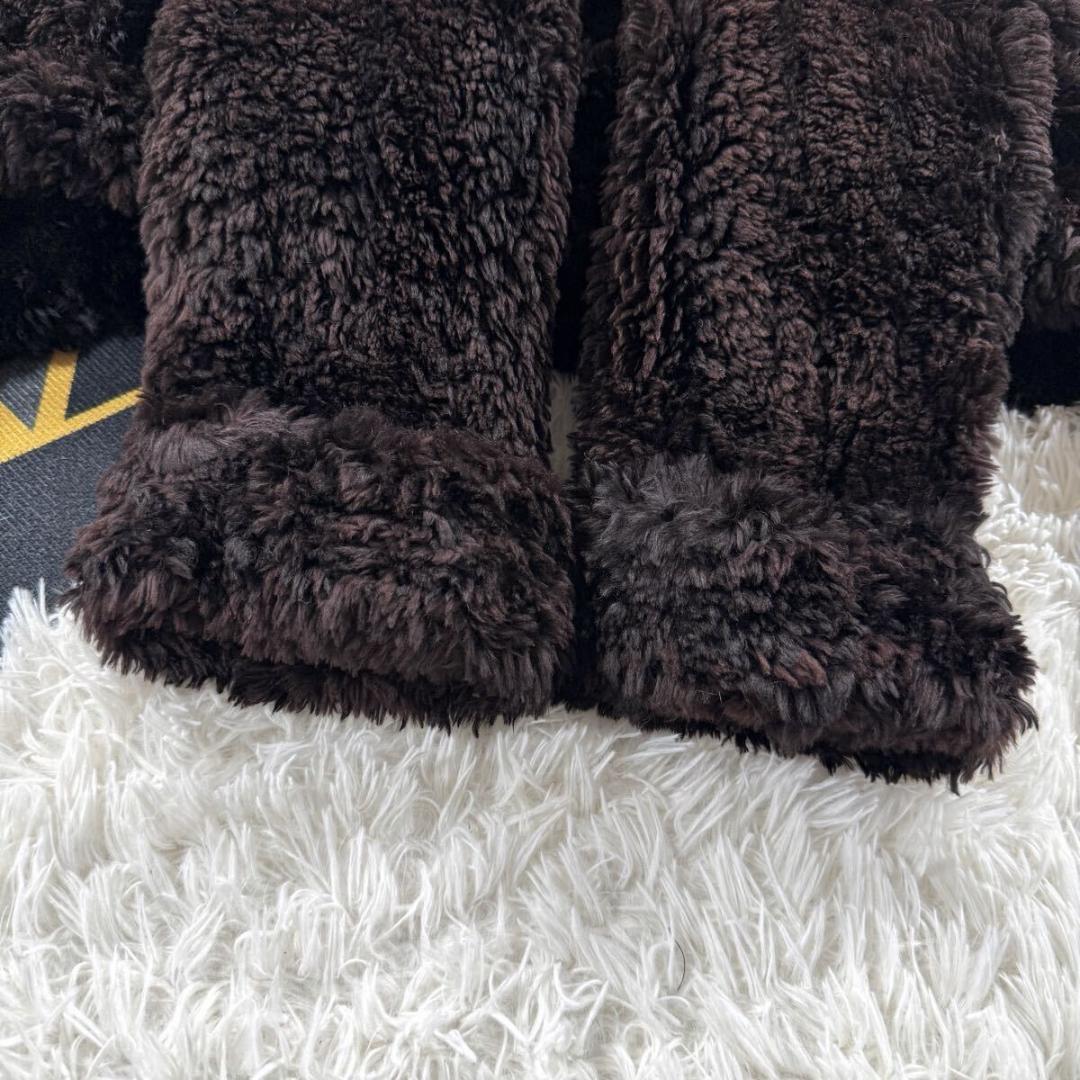 総丈93 ポーラリッシュマン ビーバー コート ショール 本毛皮 M AA267