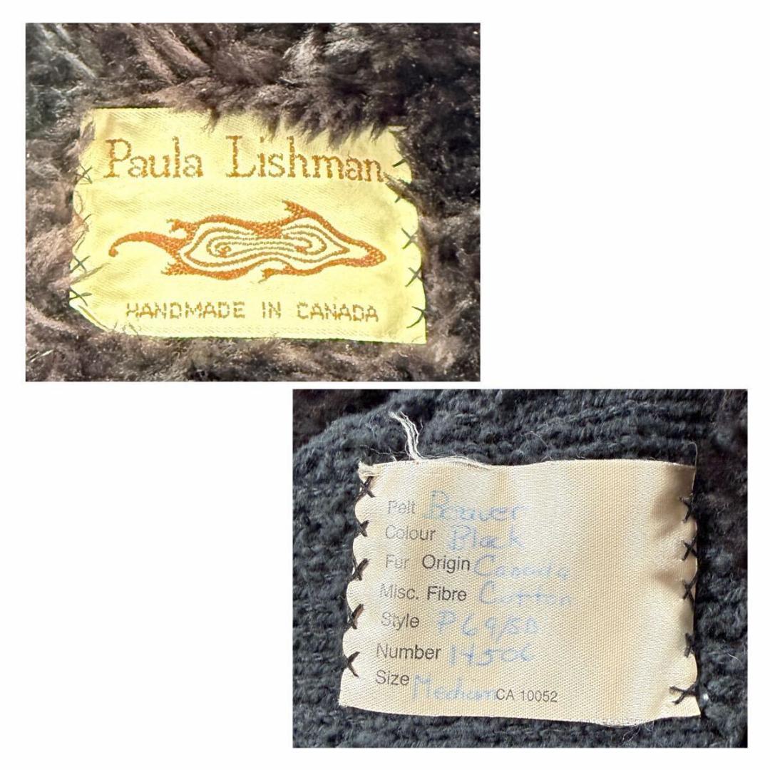 総丈93 ポーラリッシュマン ビーバー コート ショール 本毛皮 M AA267