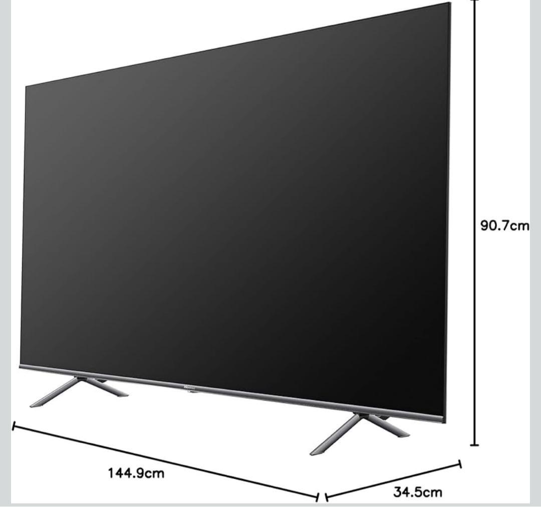Hisense 65インチ 液晶テレビ E7Hシリーズ　配送要相談　千葉県から
