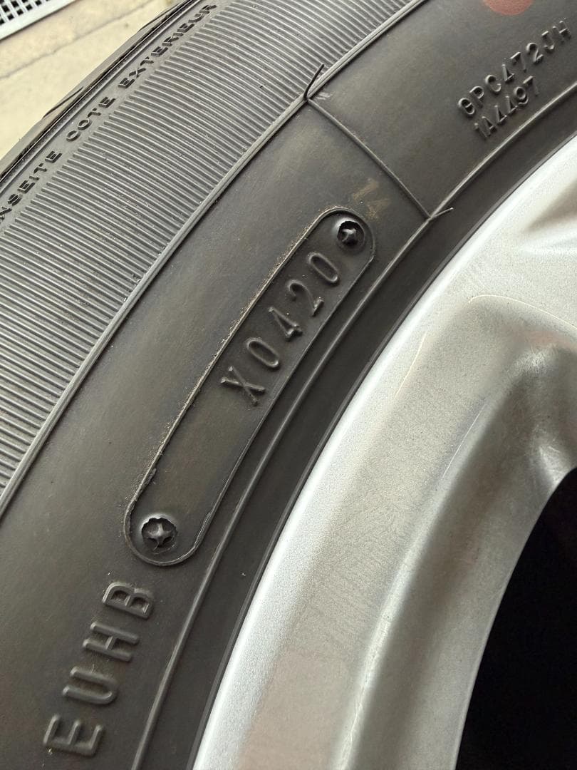 送料込み！アルファード30 純正 16インチ タイヤホイール セット ナット付き