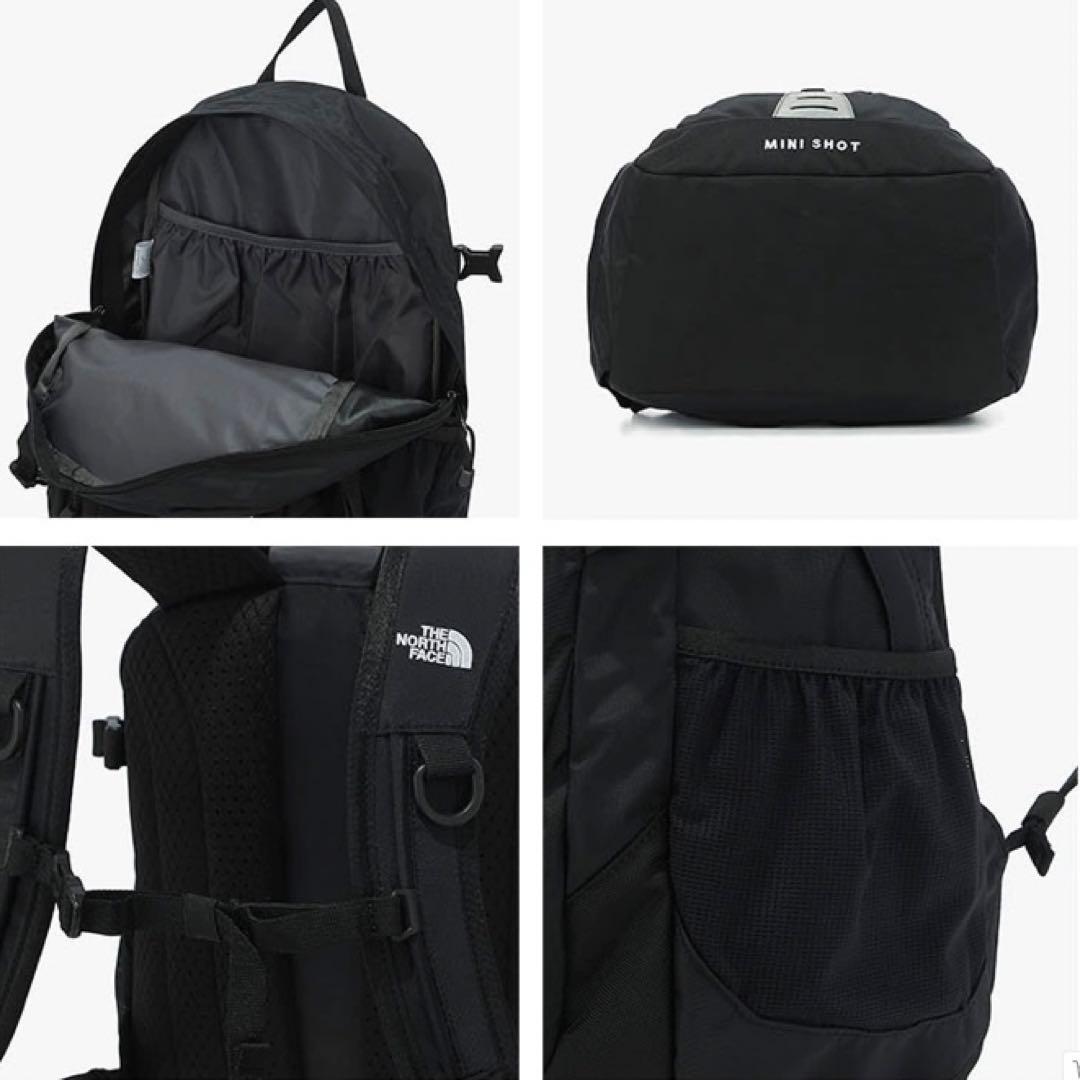 新品タグ付【ミニショット】ノースフェイス　リュック バックパック　ブラック