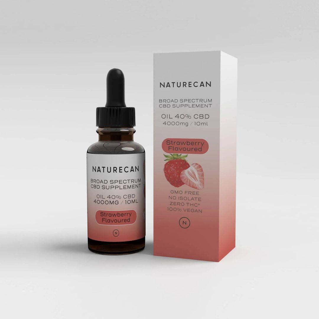 NATURECAN CBDオイル 40% ストロベリー 10ml