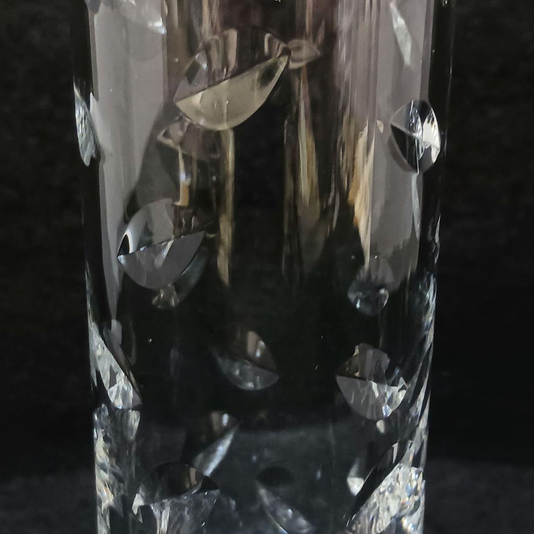 Y2437-1 バカラ オルグ グレイン フラワーベース 花器 箱付