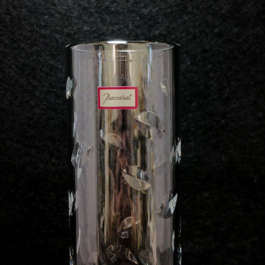 Y2437-1 バカラ オルグ グレイン フラワーベース 花器 箱付