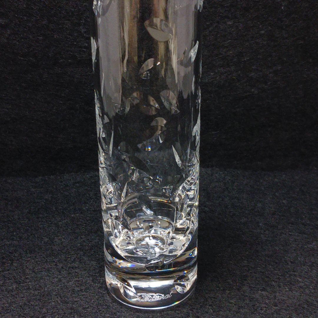 Y2437-1 バカラ オルグ グレイン フラワーベース 花器 箱付