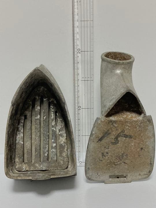 アンティーク 炭火アイロン レトロ 【中古】