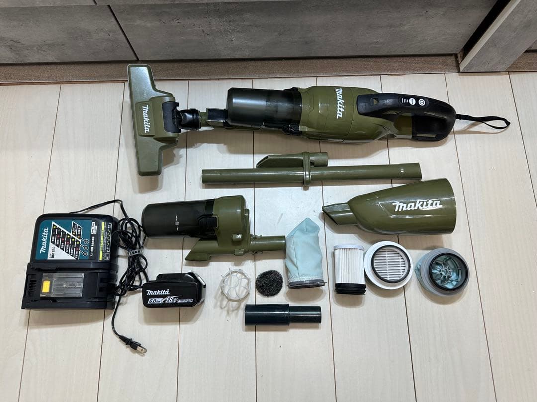 Makita 掃除機 オリーブCL284FD色々フルセット