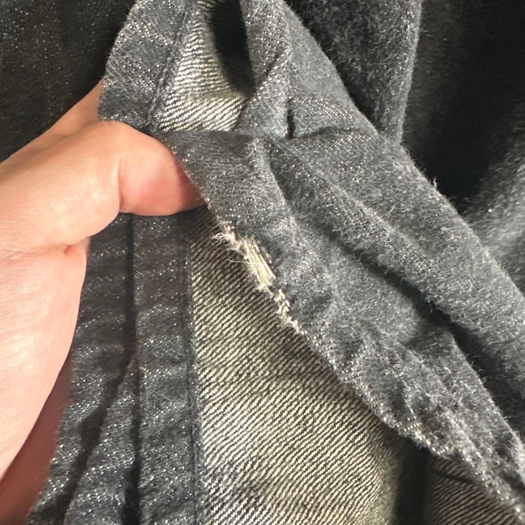 廃盤 COMOLI デニムジャケット&パンツ サイズ2 ブラックエクリュ