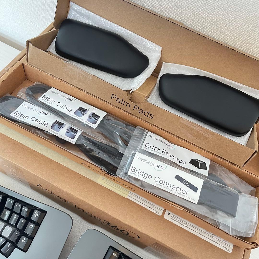 kinesis advantage 360 pro / palm padsセット