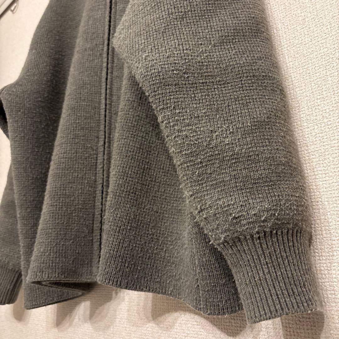 エヌハリウッド ドライバーズニット グレー 38