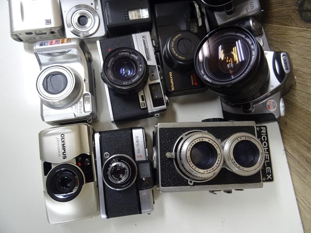 k*n様 静020 カメラ まとめ売り 16点 キャノン リコー パナソニック