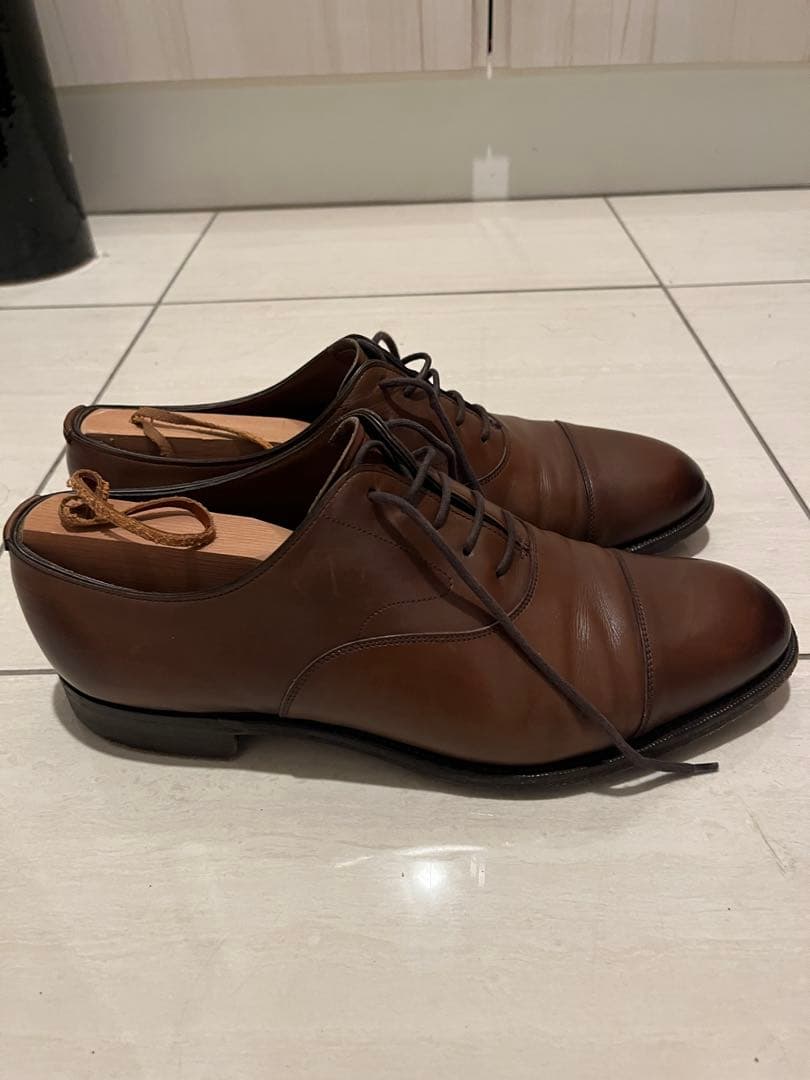 D*r様 エドワードグリーン チェルシー 202 UK7.5 内羽根 革靴