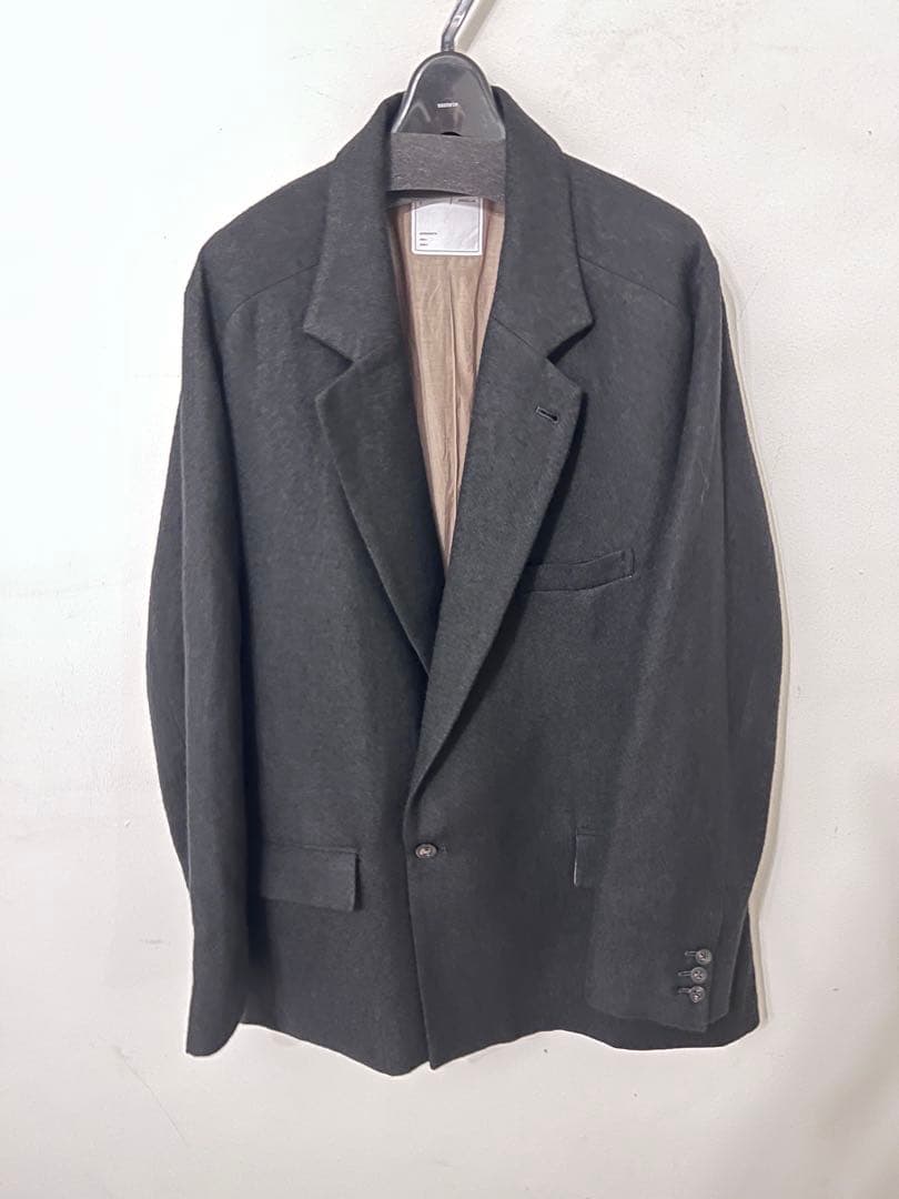 Ancellm SEMI-DOUBLE TAILORED JACKET サイズ2
