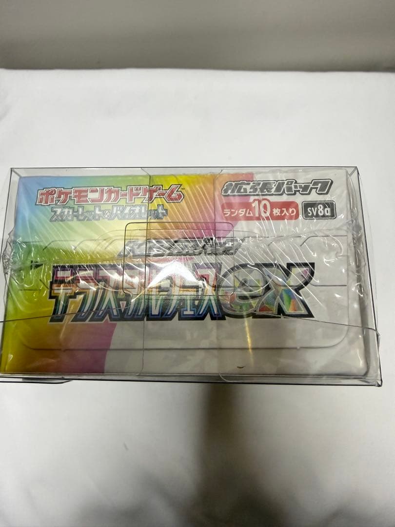 ポケモンカード　テラスタルフェスex 1BOX 新品未開封　シュリンク付き