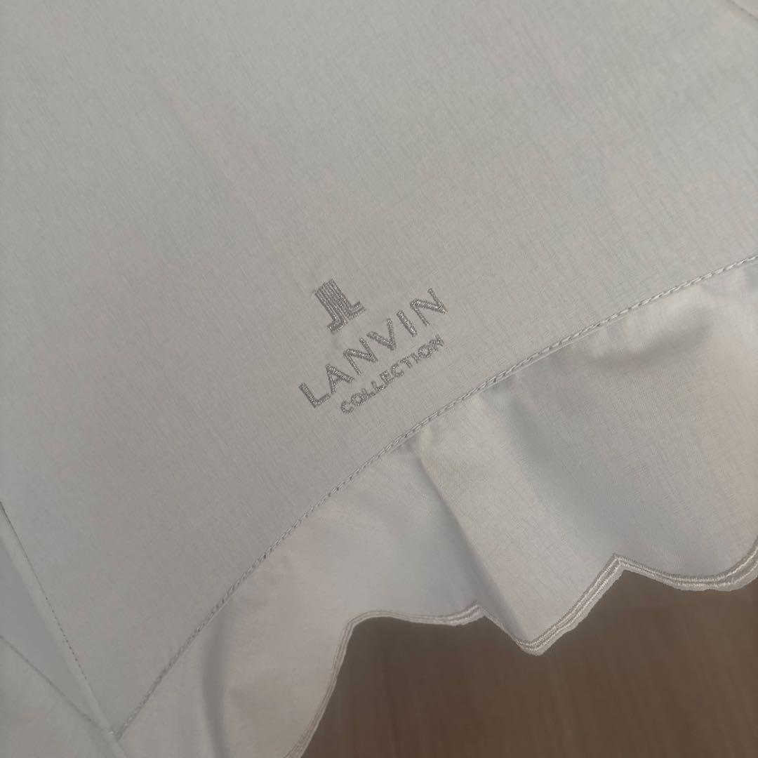 新品 LANVN collection 晴雨兼用日傘 シエスタ 刺繍フリル