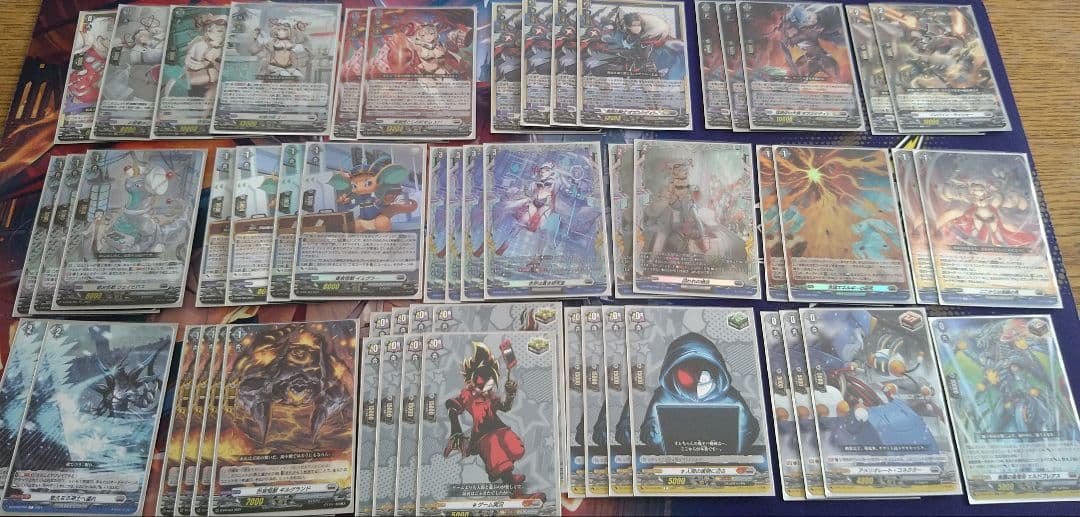 ヴァンガード エバ デッキパーツ 高レア込 スリーブ付き GW特価中