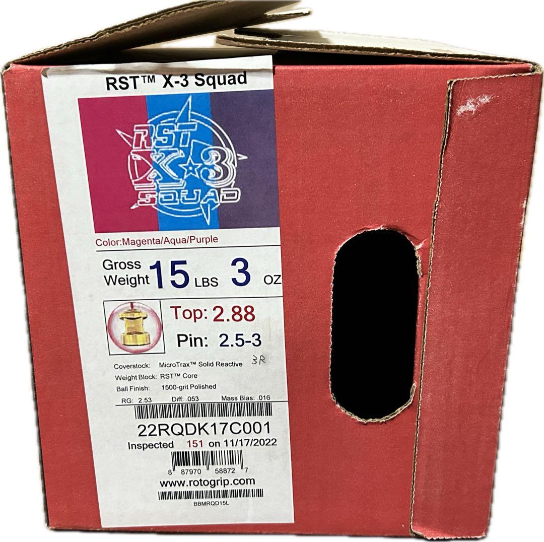 RST X-3 Squad 15ポンド ロトグリップ ハイスポーツ