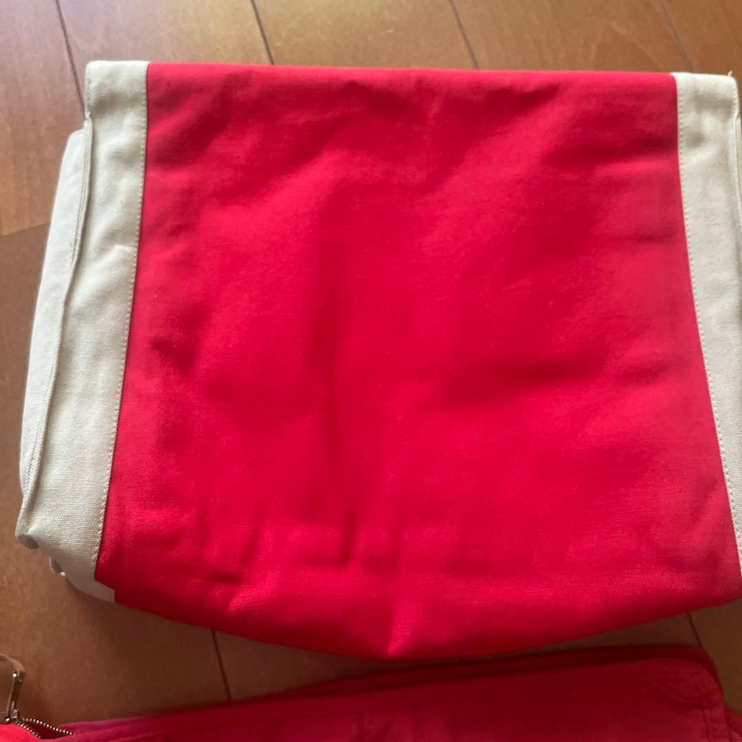 エルメス(Hermes) タピドセル ポーチ付きコットン クラッチバッグ