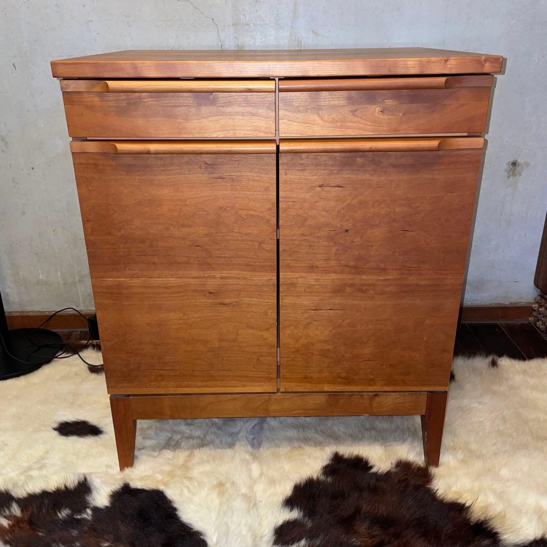 ディノスblossom プリンターキャビネット　天然木　北欧