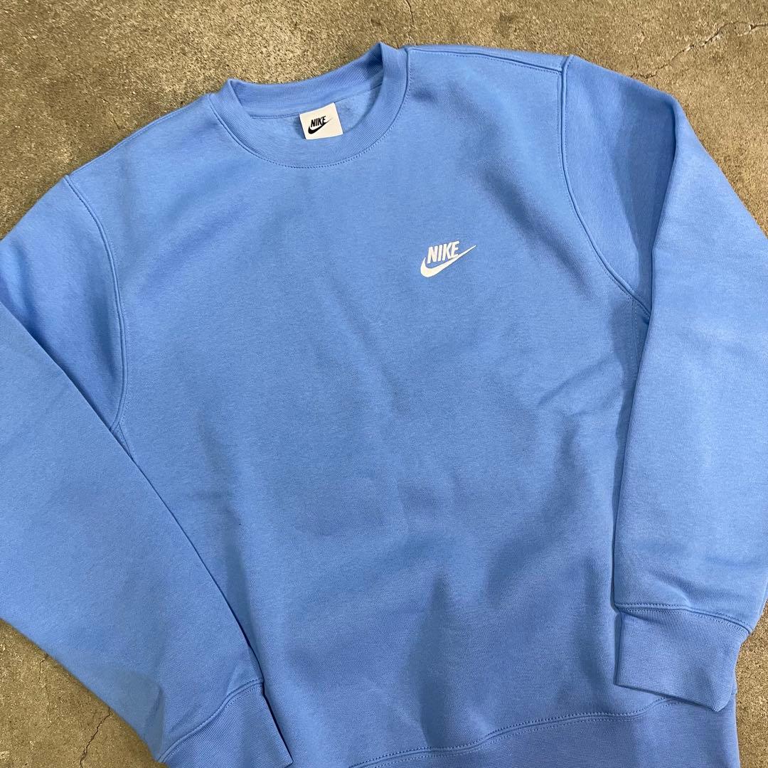 ナイキ スウェット セットアップ 水色 S