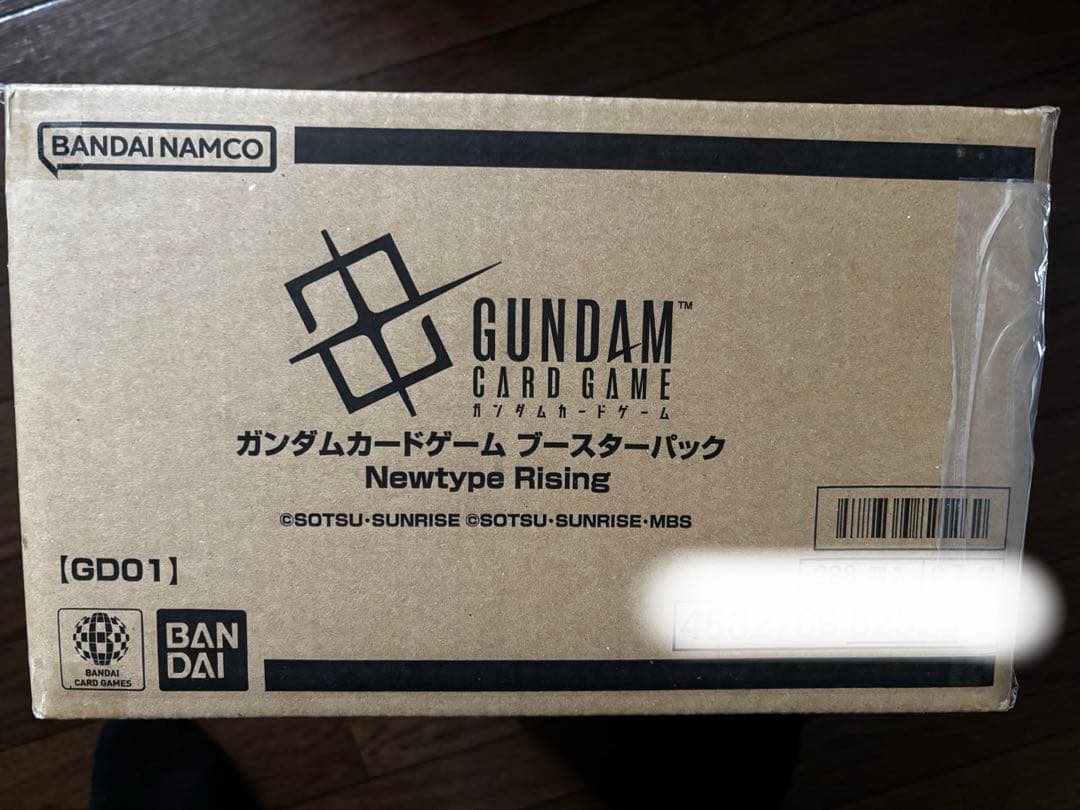 ガンダムカードゲーム Newtype Rising【GD01】 未開封カートン