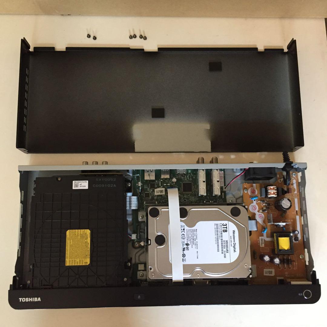 【ジャンク】TOSHIBA REGZA DBR-T3008 3TB 3番組録画