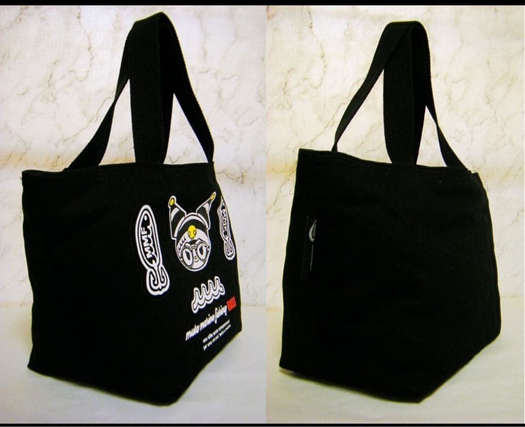 帆布/新品〇muta MARINE 多目的カートバッグ Kuromi 裏地付き