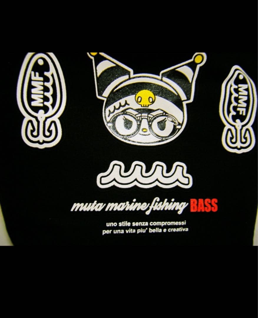 帆布/新品〇muta MARINE 多目的カートバッグ Kuromi 裏地付き