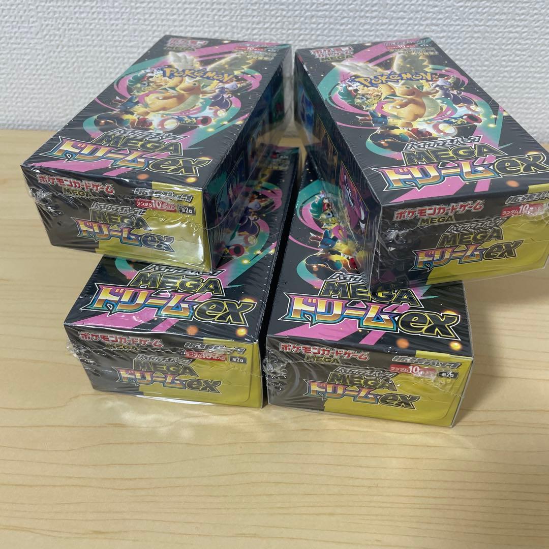ポケモンカードゲーム MEGAドリームEX 4パック