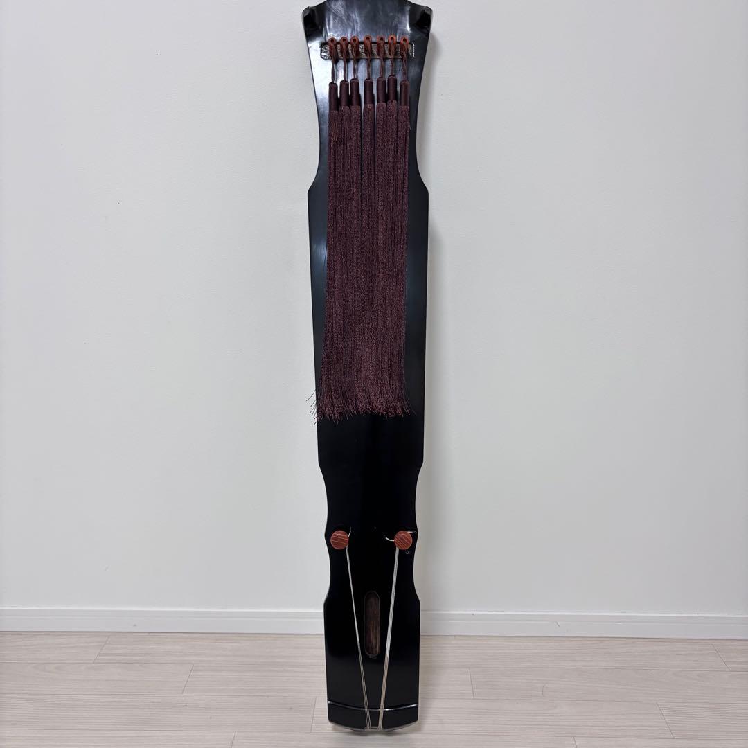 高級 中国箏 お琴 古琴　7弦　収納袋付き