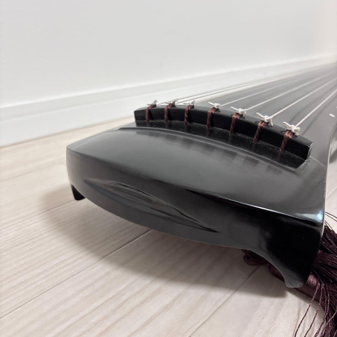 高級 中国箏 お琴 古琴　7弦　収納袋付き