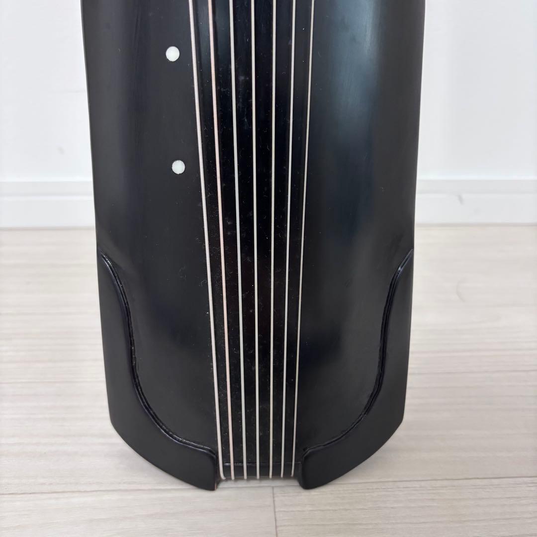 高級 中国箏 お琴 古琴　7弦　収納袋付き