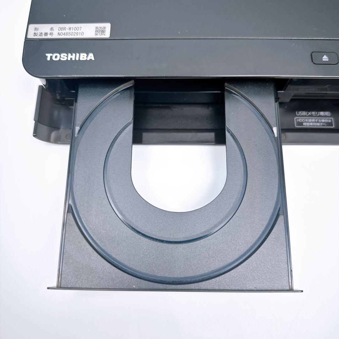 TOSHIBA 東芝 DBR-W1007 ブルーレイレコーダー