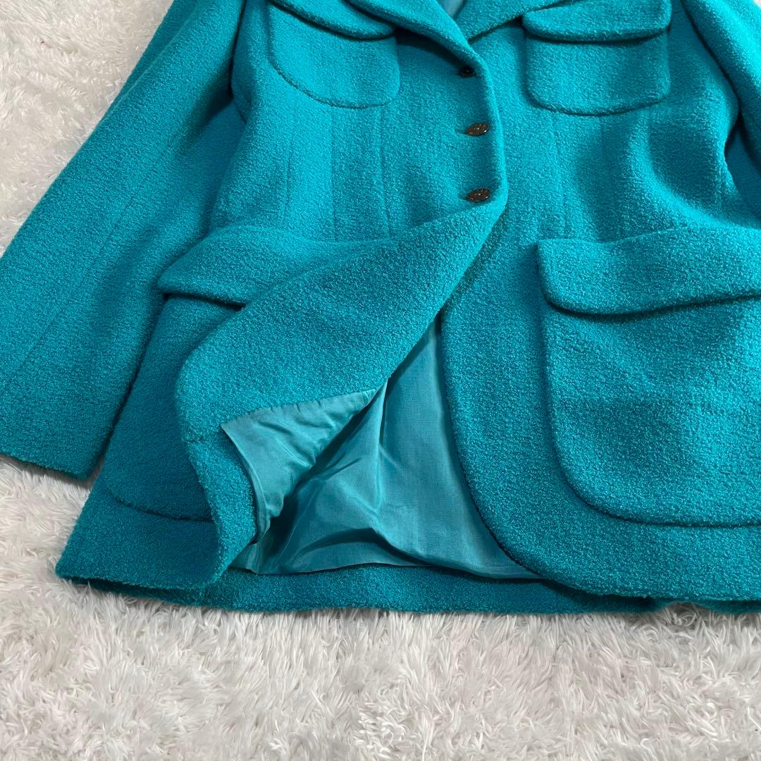 希少♡ フランス製　LAGARFELD ラガーフェルド　ジャケット　ブークレ