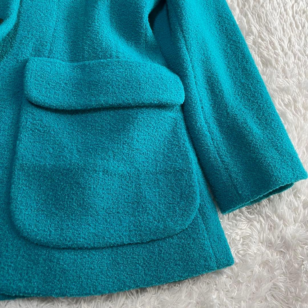 希少♡ フランス製　LAGARFELD ラガーフェルド　ジャケット　ブークレ