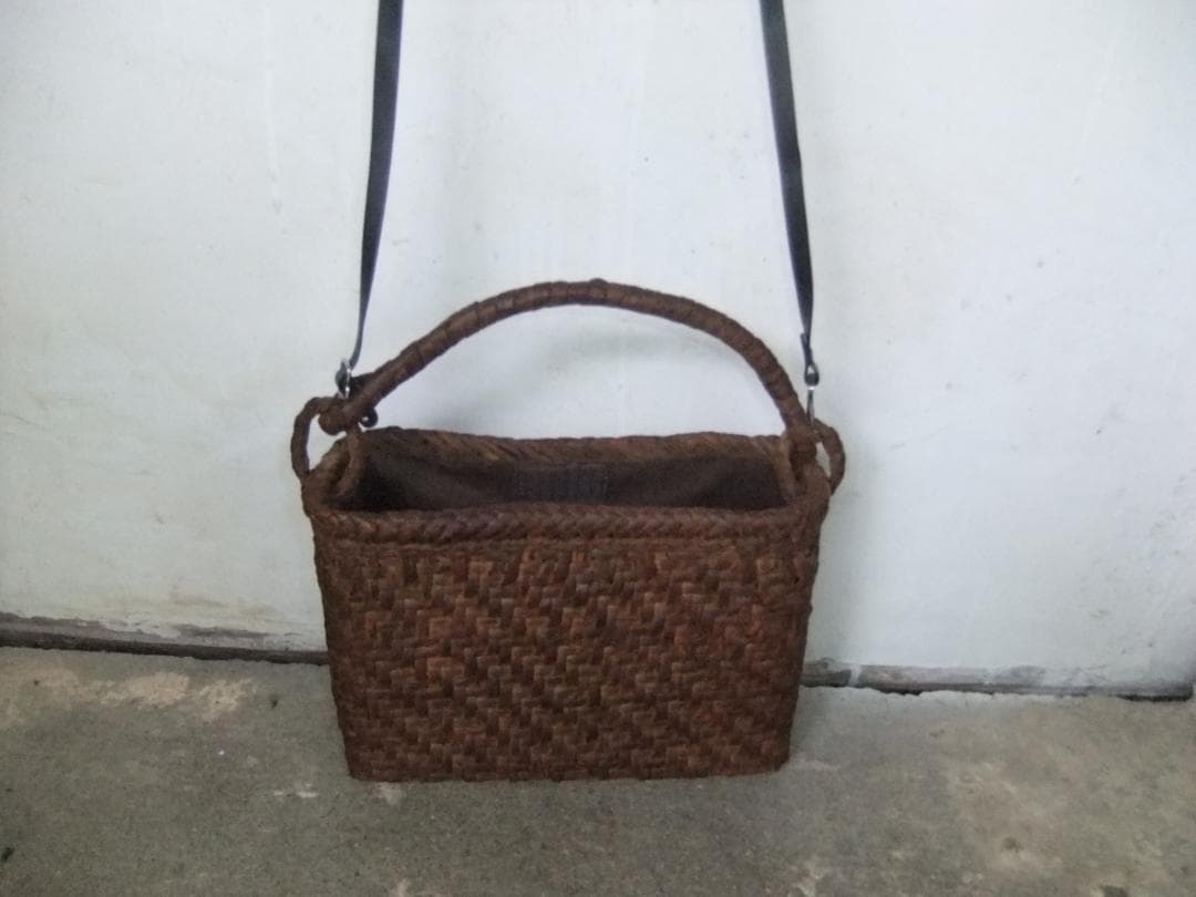 「みかん様」専用　福島県三島産 山葡萄かご　ワンハンドル　２way