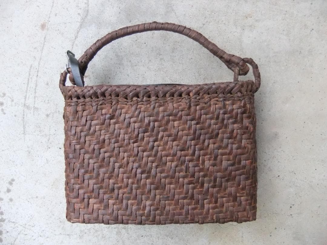 「みかん様」専用　福島県三島産 山葡萄かご　ワンハンドル　２way