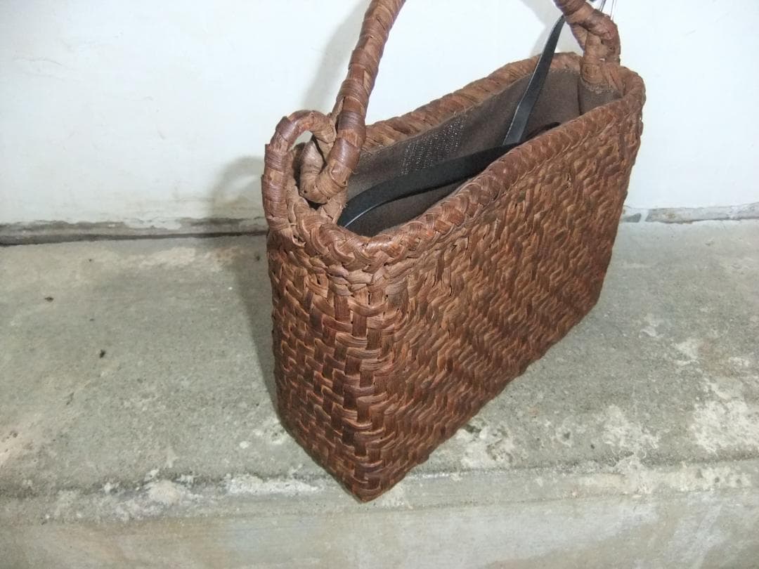 「みかん様」専用　福島県三島産 山葡萄かご　ワンハンドル　２way