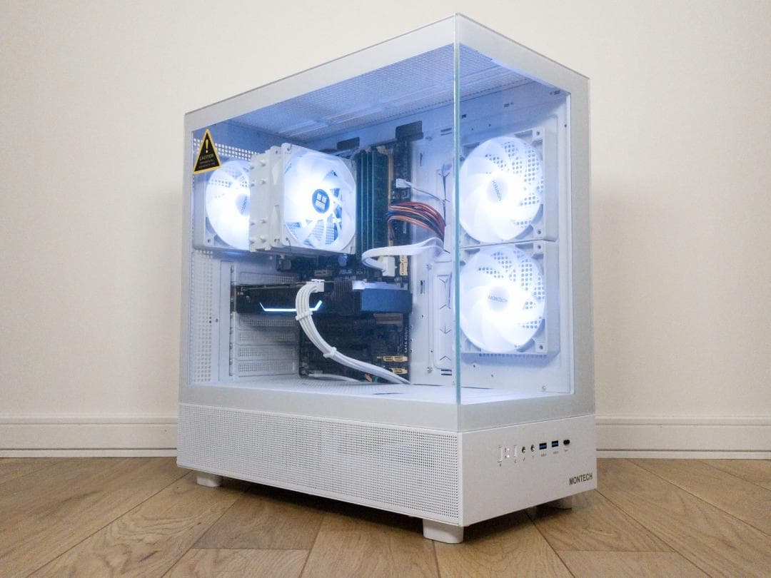 白ゲーミングPC RTX2060 / i7-4770 / SSD 512GB