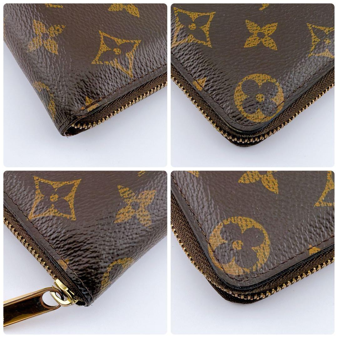 【美品】ルイヴィトン モノグラム ジッピーパース 小銭入れ ブラウン